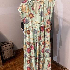 THML mid garden dress